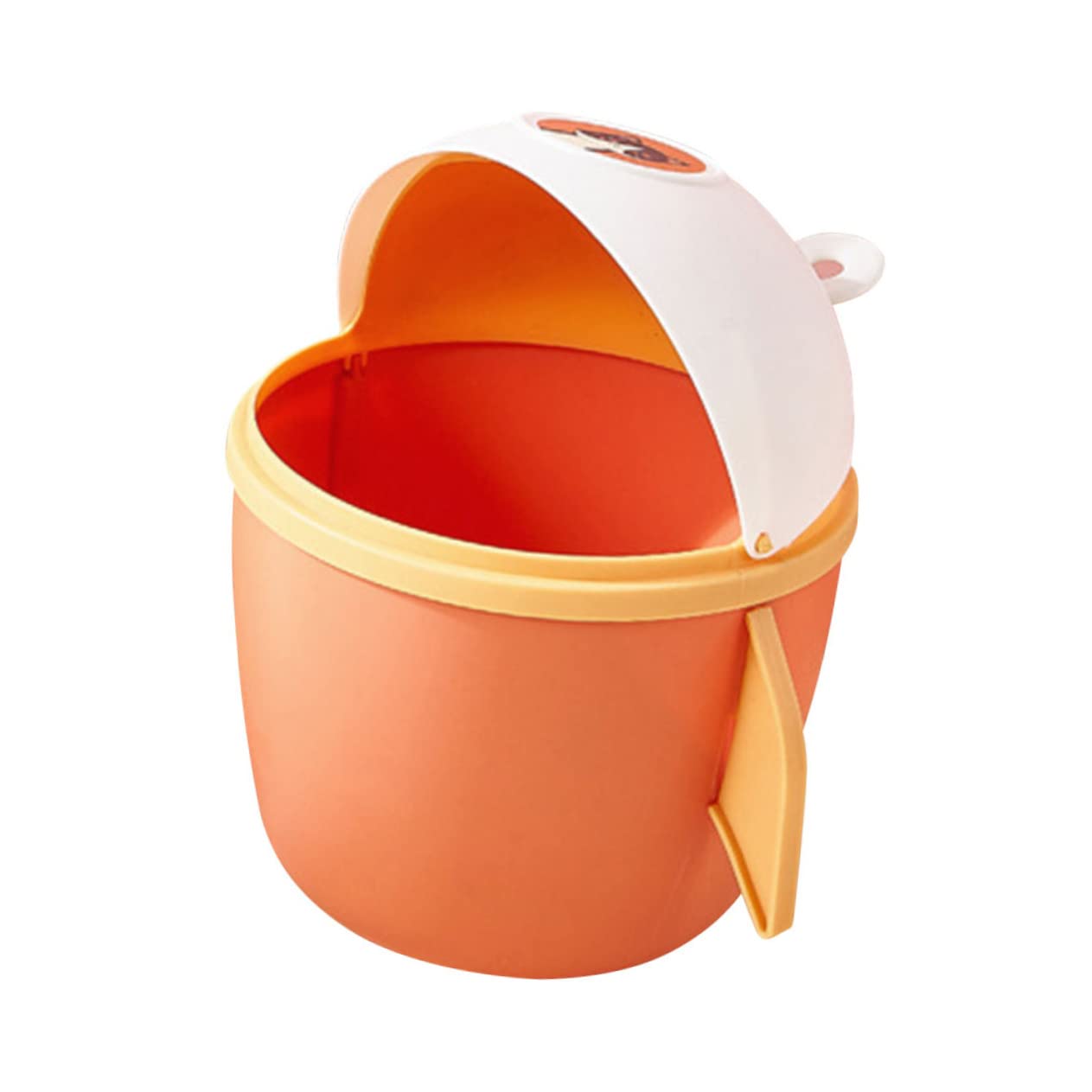 GroomBuddy Kitty Capsule Mini Dustbin | Cute Desktop Trash Can for Home, Office & Car