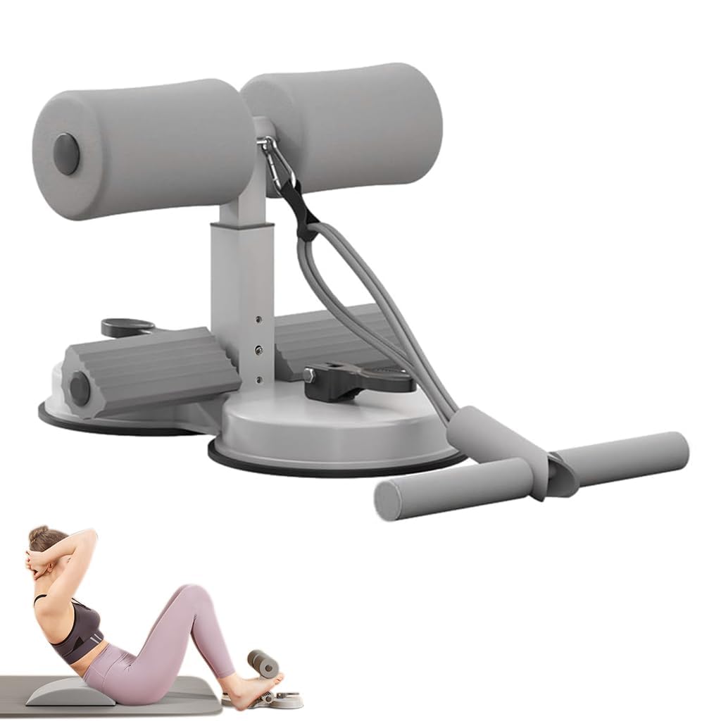 Fitnest Sit-Up Bar with Resistance Band β Single & Dual Suction Variants | Adjustable Core Trainer for Home Workouts