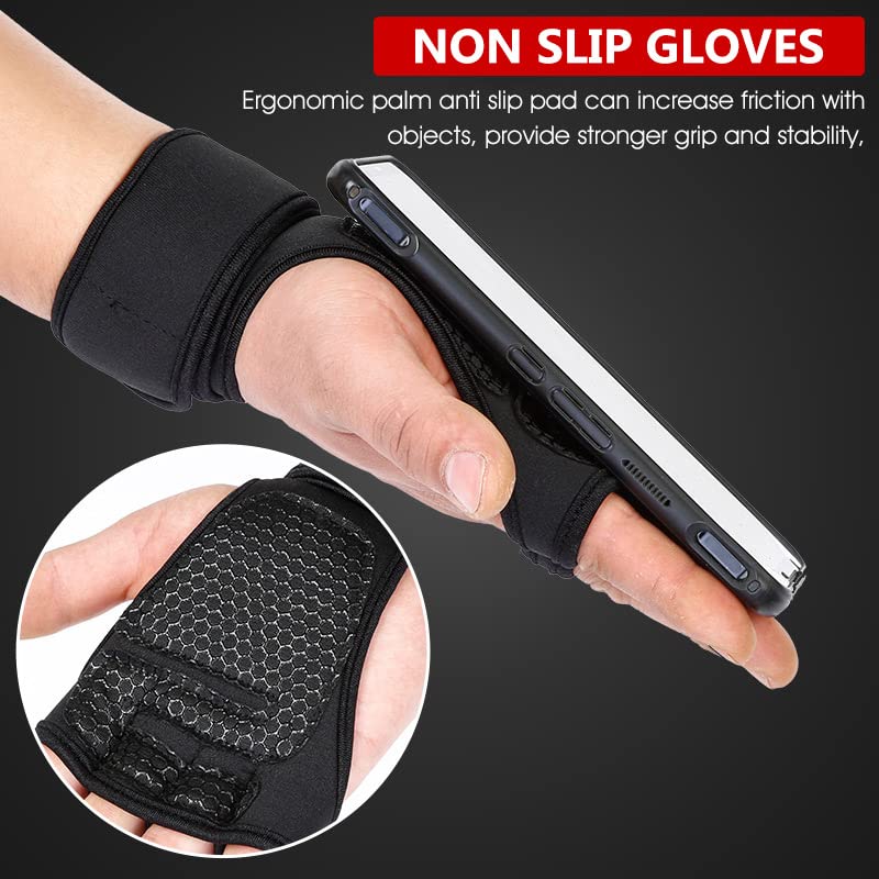 Fitnest ProGrip Gym Gloves | Full Palm Protection + Wrist Support for Men & Women